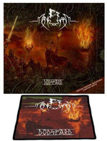 the album cover for Manegarm - Dodsfard (O-Card + Patch)