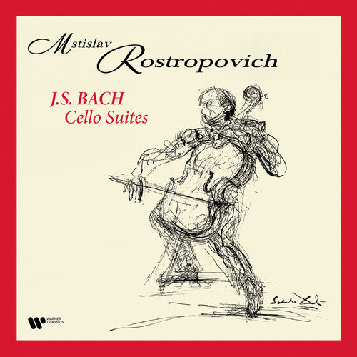 Mstislav Rostropovich - Bach: Suites para violonchelo (Vinilo)