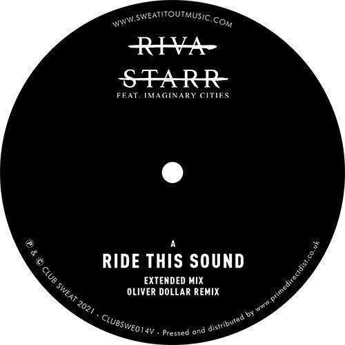 Riva Starr - Ride This Sound (Vinyl)