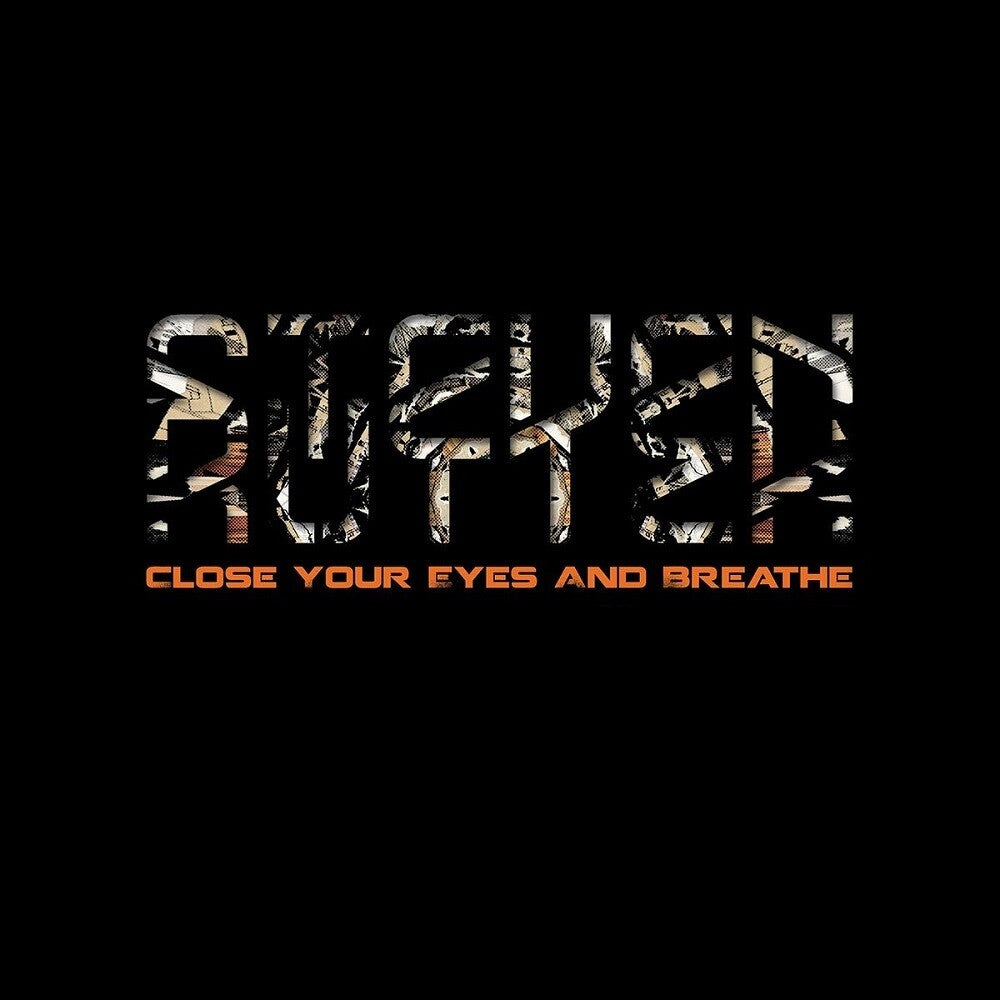 the album cover for Steven Rutter - Close Your Eyes & Breathe (Orange Vinyl) [Colored Vinyl]