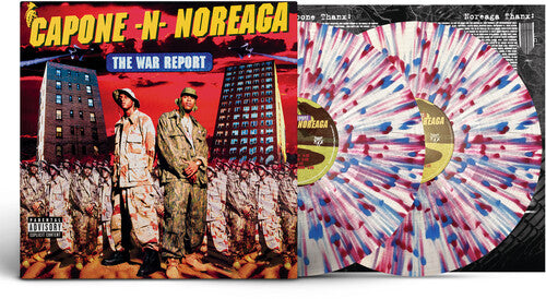 Capone-N-Noreaga - The War Report (Clear Vinyl with Red & Blue Splatter Vinyl) (Vinyl)