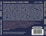 Sviatoslav Richter - Sviatoslav Richter en Sofía (Conciertos legendarios - 1958) (CD)