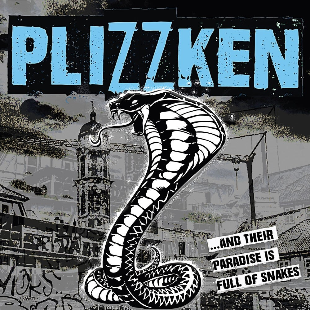 the album cover for Plizzken - Their Paradise Is Full Of Snakes