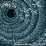 the album cover for Warlust - Unearthing Shattered Philosophies