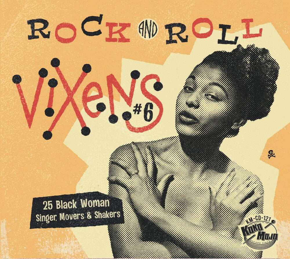 the album cover for Rock And Roll Vixens 6 / Various - Rock And Roll Vixens 6 / Various