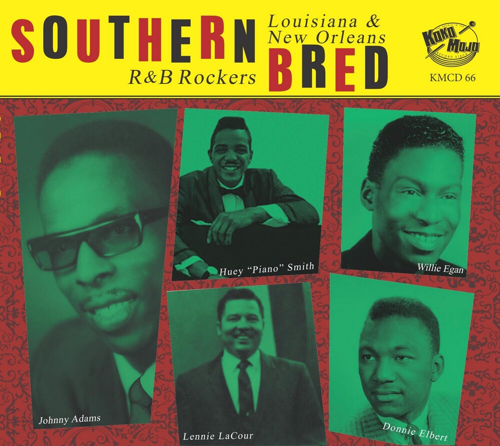 the album cover for Southern Bred 16 Louisiana New Orleans R&B / Var - Southern Bred 16 Louisiana New Orleans R&B / Var