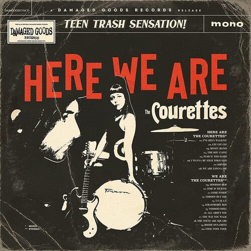 Courettes - Here We Are The Courettes (CD)
