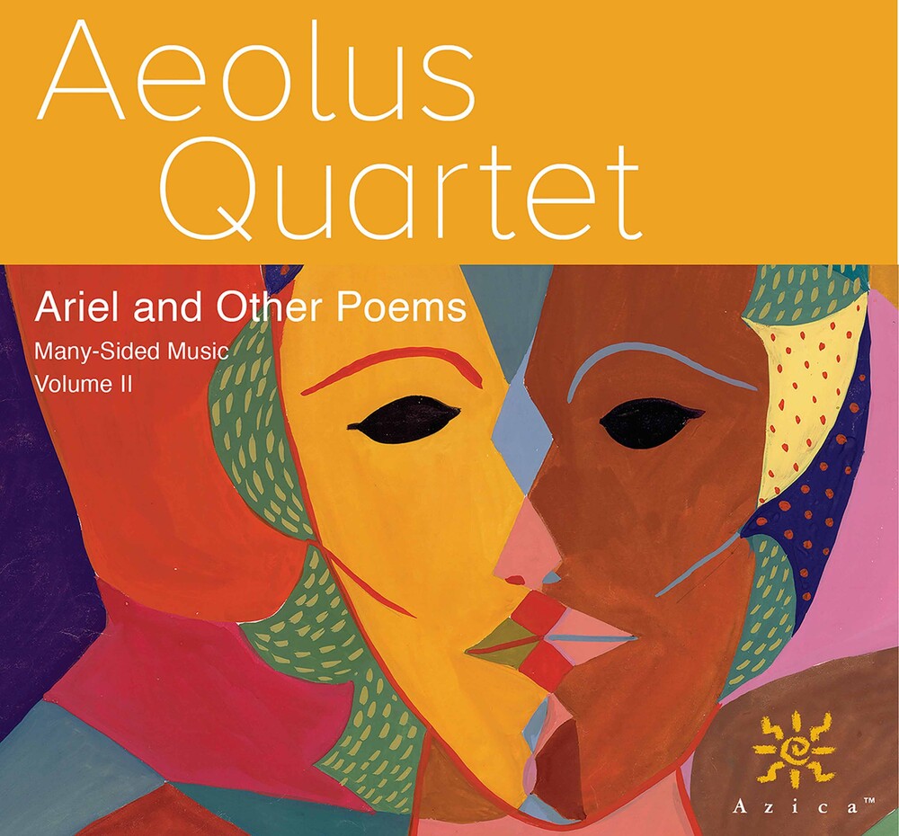 the album cover for Aeolus Quartet - Ariel & Other Poems