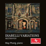 the album cover for Beethoven / May Phang - Diabelli Variations