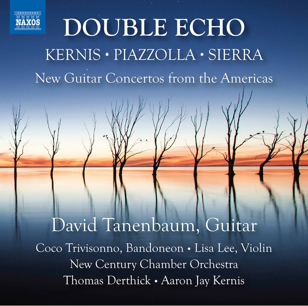 the album cover for Kernis / Tanenbaum - Double Echo