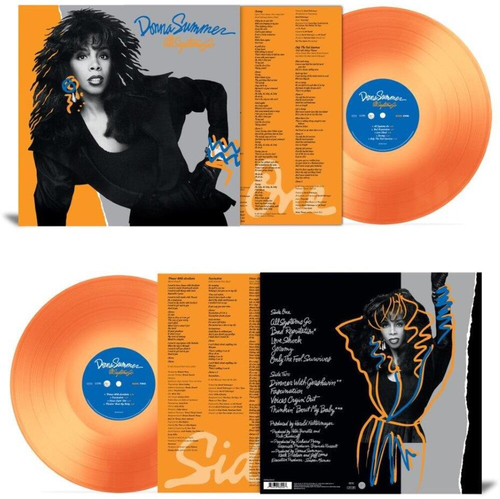 the album cover for Donna Summer - All Systems Go [Colored Vinyl] [180 Gram] (Org) (Uk)