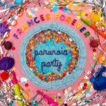 the album cover for Frances Forever - Paranoia Party EP [Baby Blue Vinyl]