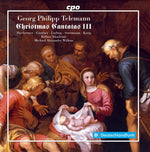 the album cover for Telemann / Kolner Akademie / Willens - Christmas Cantatas 3