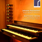 the album cover for Pachelbel / Owens - Organ Works 1