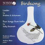 the album cover for Beamish / Williams / West - Birdsong