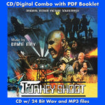 the album cover for Brian May(Ita) - Turkey Shoot / O.S.T. (Ita)