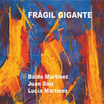 the album cover for Martinez, Baldo / Saiz, Juan / Martinez, Lucia - Fragil Gigante