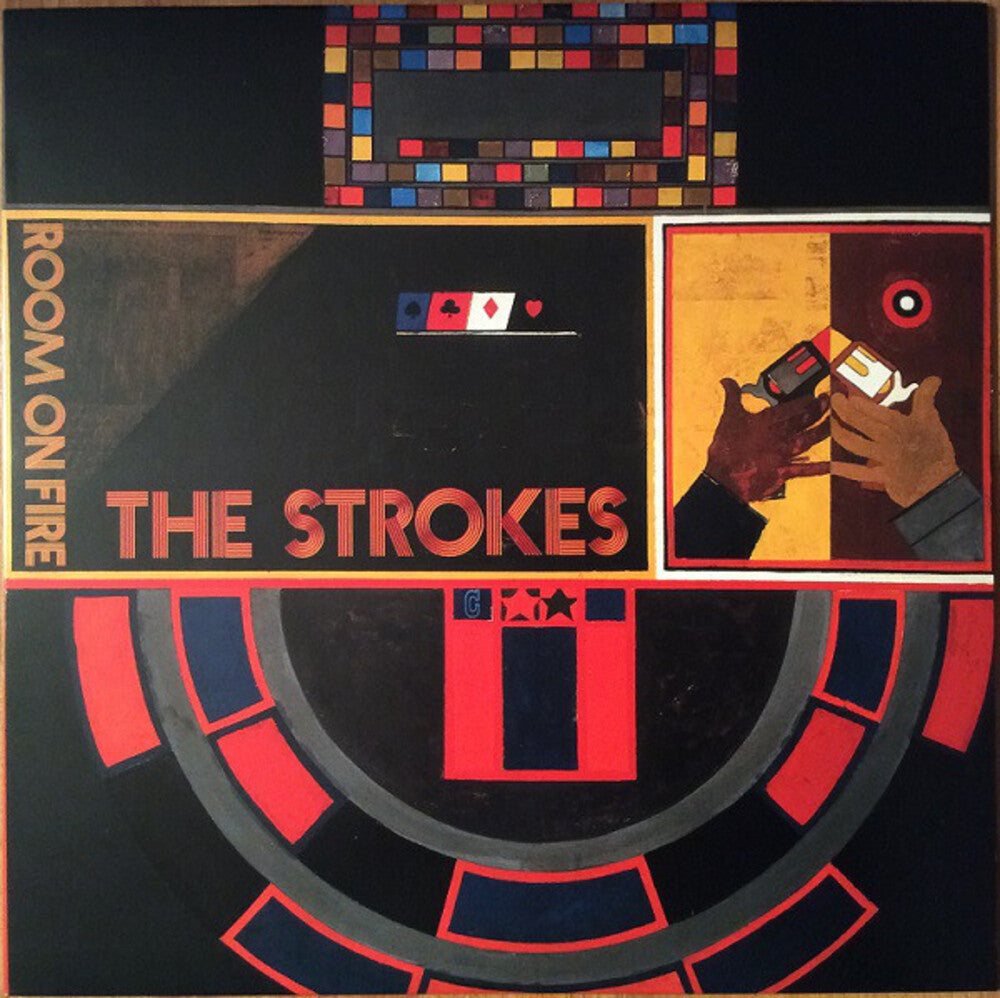 the album cover for The Strokes - Room On Fire [Import LP]