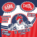 the album cover for Last Orders / Postal - 2 Piece Split (Uk)