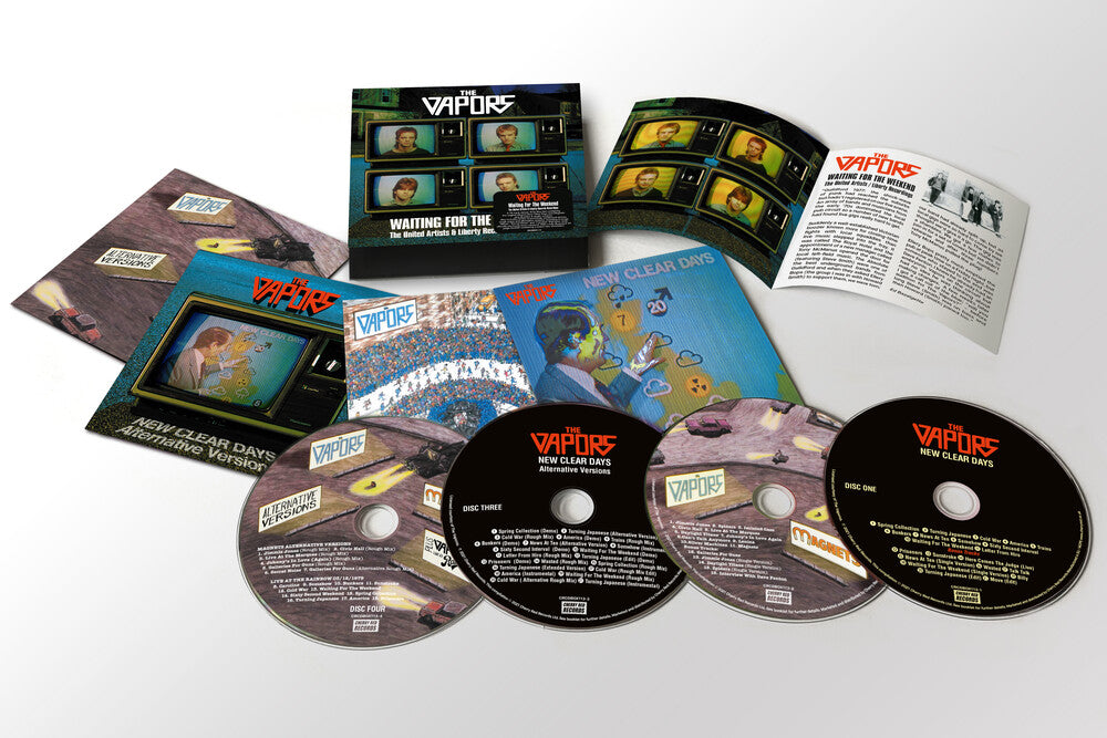 the album cover for Vapors - Waiting For The Weekend: United Artists & Liberty