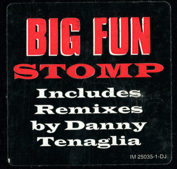 Big Fun* : Stomp (12", Promo)