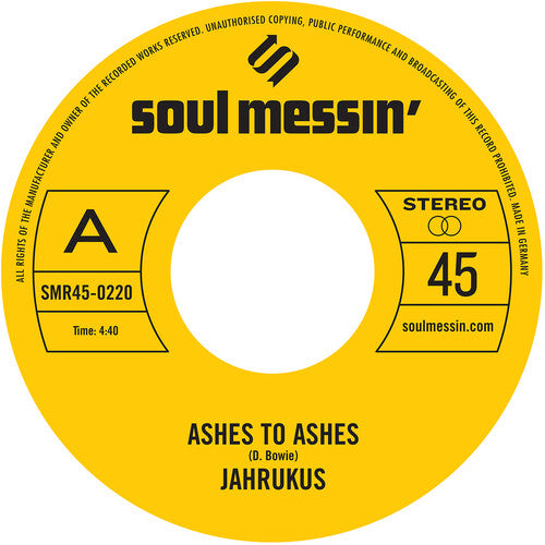 Jahrukus - Ashes to Ashes / Island Girl (Vinyl)