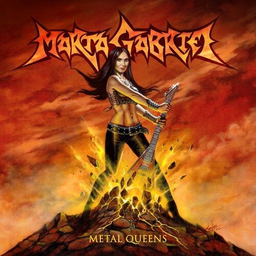 Marta Gabriel - Metal Queens (Red Vinyl) (Vinyl)