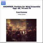 the album cover for Michael Thompson Wind Quintet - Partitas for Wind Ensemble 3
