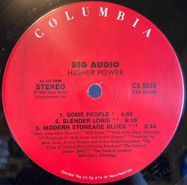 Big Audio : Higher Power (2xLP, Album)