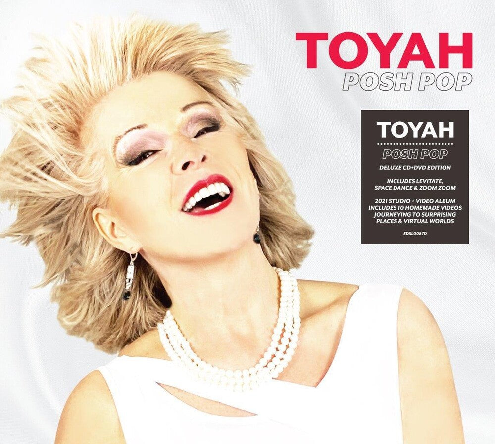 the album cover for Toyah - Posh Pop [Deluxe CD/DVD]