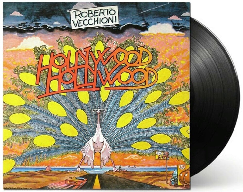 the album cover for Roberto Vecchioni - Hollywood Hollywood (Ita)