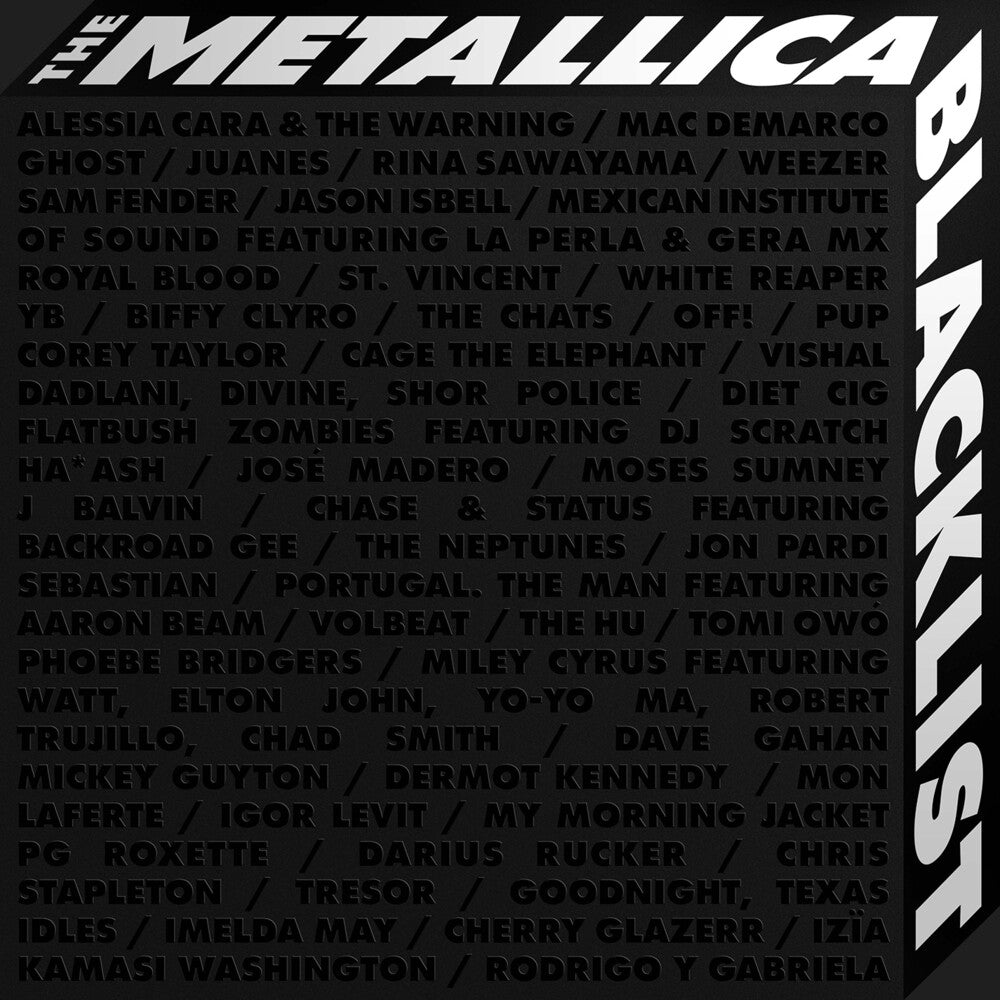 the album cover for Metallica - The Metallica Blacklist [Limited Edition 7LP]