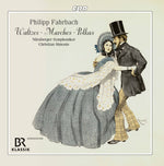 the album cover for Fahrbach / Nurnberger Symphoniker / Simonis - Waltzes Marches & Polkas