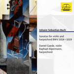 the album cover for J Bach .S. / Gaede / Alpermann - Sonatas For Violin & Harpsicho (2pk)