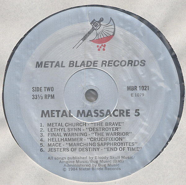 Various : Metal Massacre V (LP, Comp)