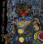 the album cover for King Medallion / Arch Angel - Blak Majik