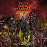 the album cover for Ravens Creed - Give War A Chance