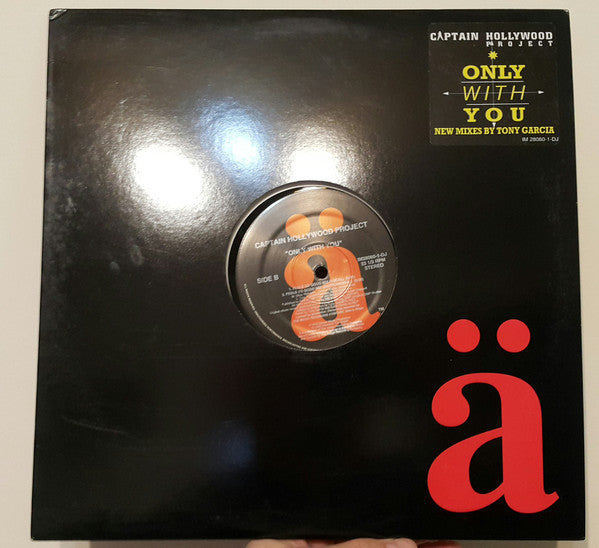 Captain Hollywood Project : Only With You (12", Promo)