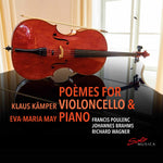 the album cover for Berg / May / Kamper - Poemes For Violoncello & Piano