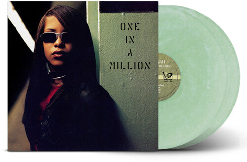 Aaliyah - One In A Million - Milky White & Green Galaxy (Vinyl)