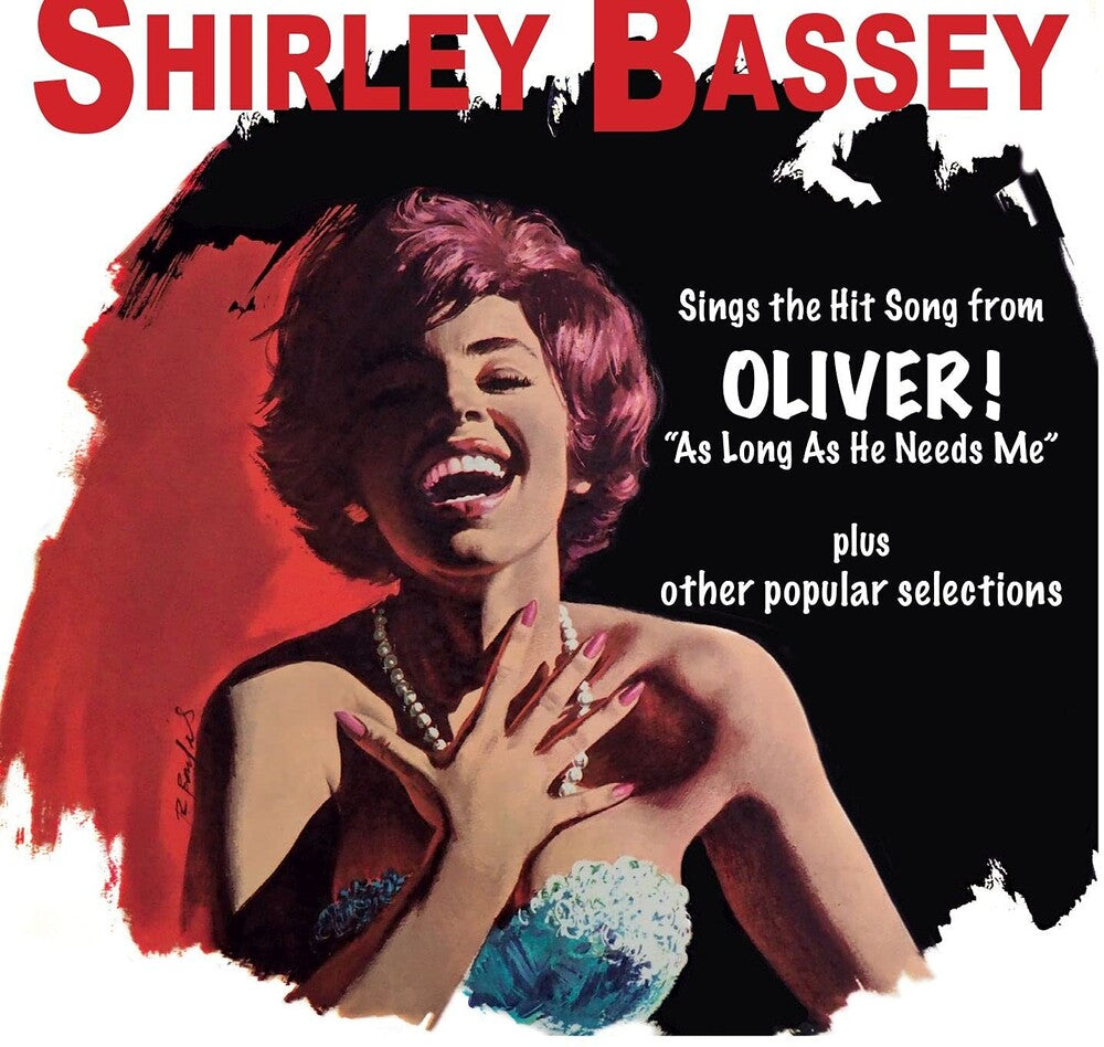 the album cover for Shirley Bassey - Sings The Songs From Oliver Plus Other Popular