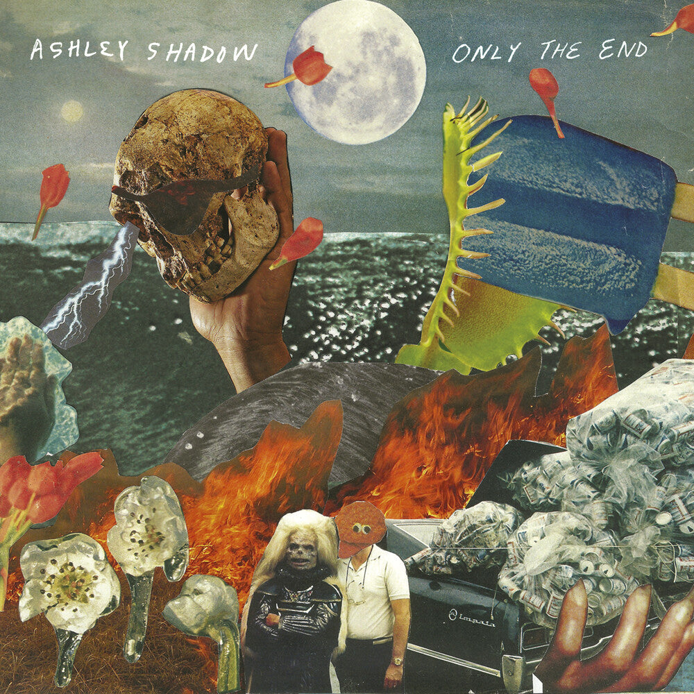 the album cover for Ashley Shadow - Only The End [Blue & Orange Swirl LP]