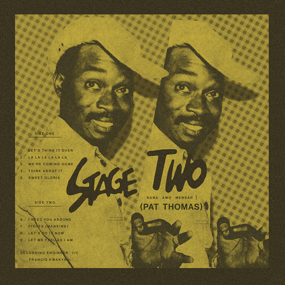 the album cover for Pat Thomas - Stage Two (Clear Wax Vinyl)
