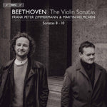 the album cover for Beethoven / Zimmermann / Helmchen - Violin Sonatas 3 (Hybr)