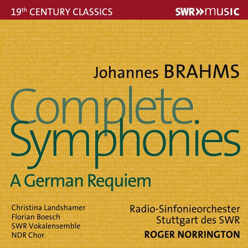 Norrington Radio-Sinfonieorchester Stuttgart Des Swr Landshamer Boesch - Complete Symphonies (CD)