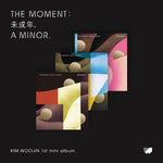Kim Woojin - The Moment: A Minor (Random Cover) (incl. 80pg Photobook, Photocard, Sticker, Folded Poster + Film Photocard) (CD)