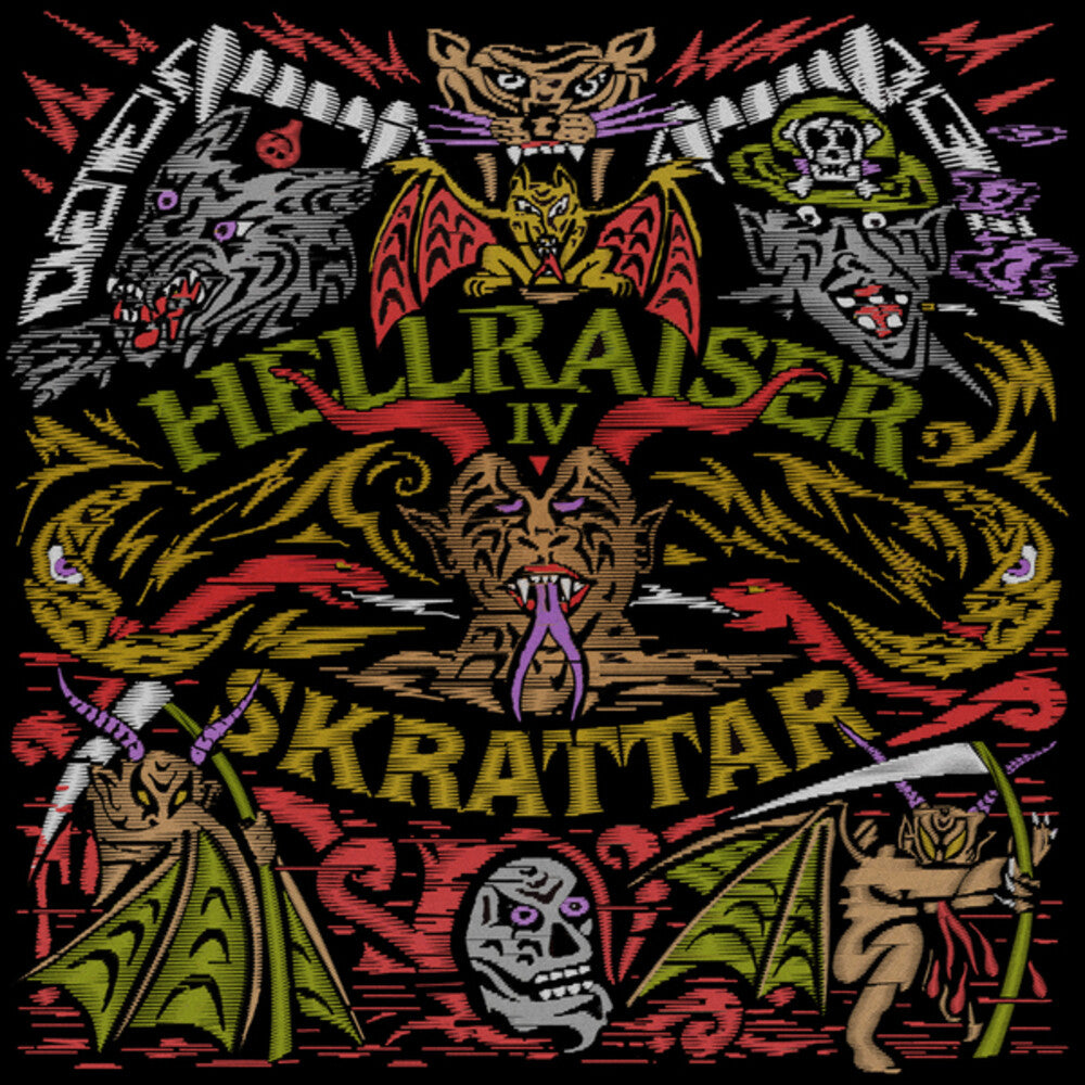 the album cover for Skrattar - Hellraiser Iv