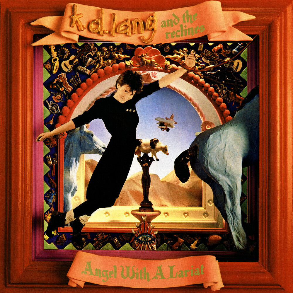 the album cover for K.D. Lang and the Reclines - Angel With A Lariat