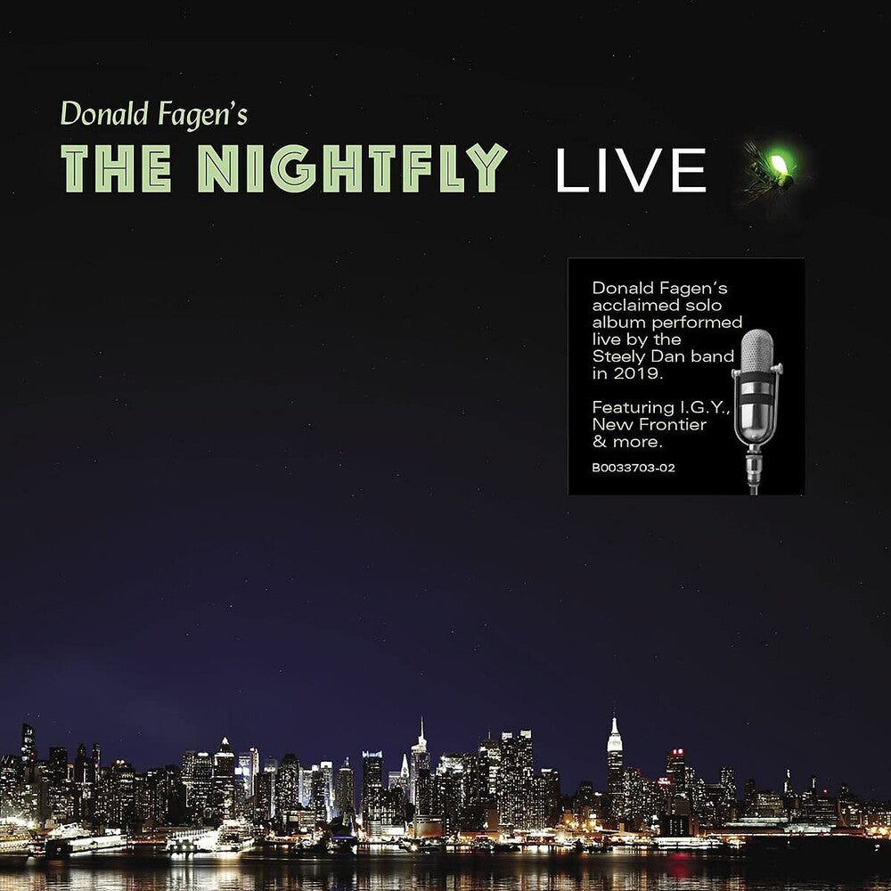 the album cover for Donald Fagen - Donald Fagen’s The Nightfly Live