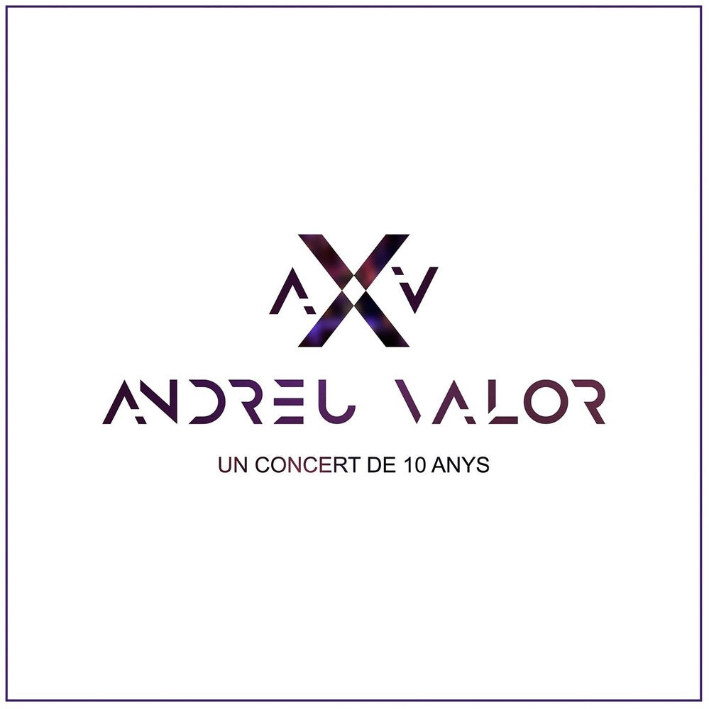 the album cover for Andreu Valor - Un Concert De 10 Amys (W/Dvd) (Spa)